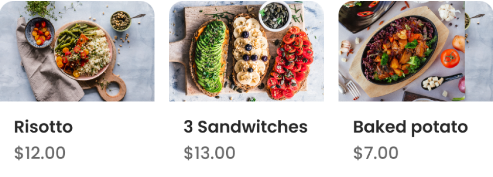 Menu Preview