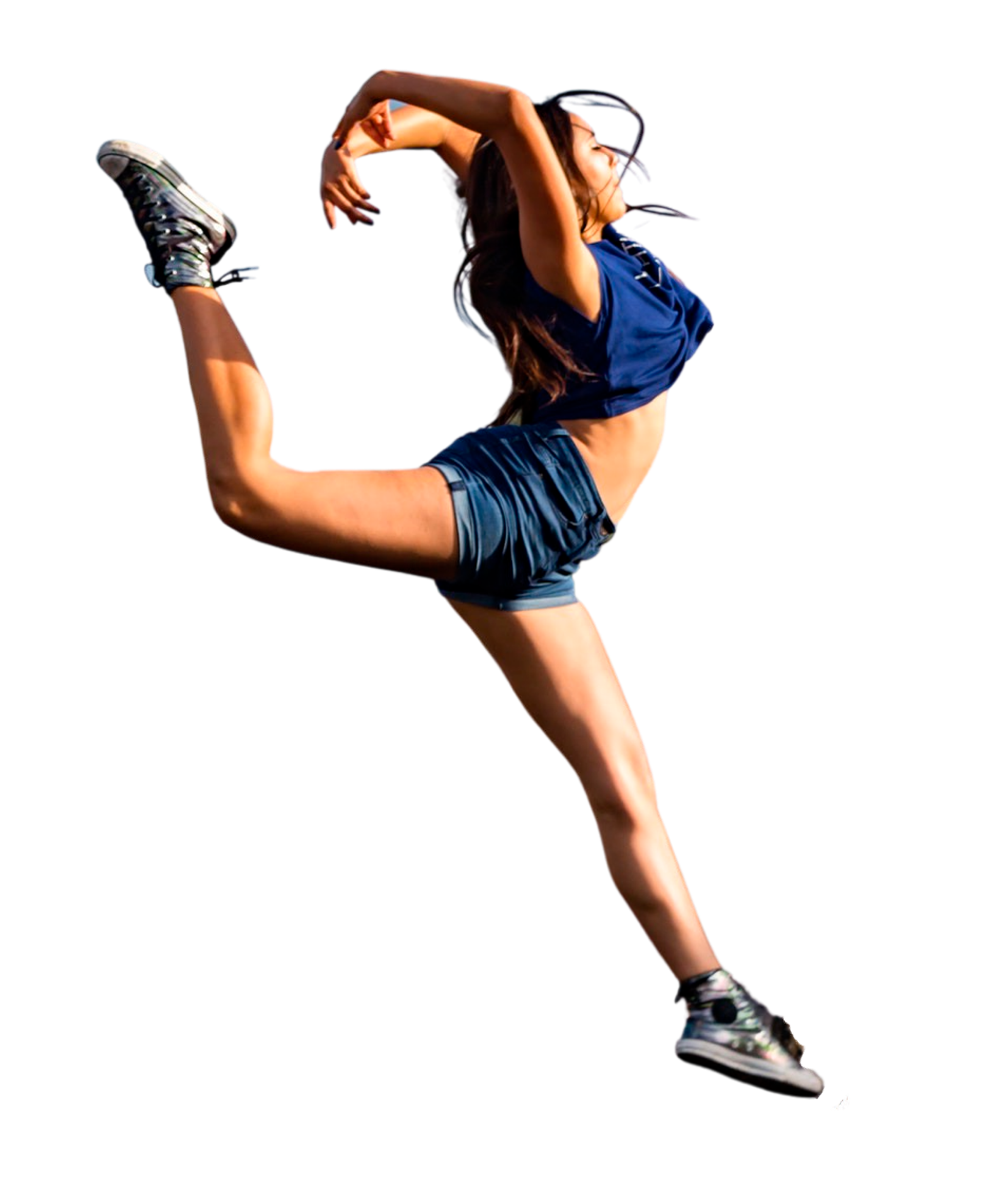 Jumping girl