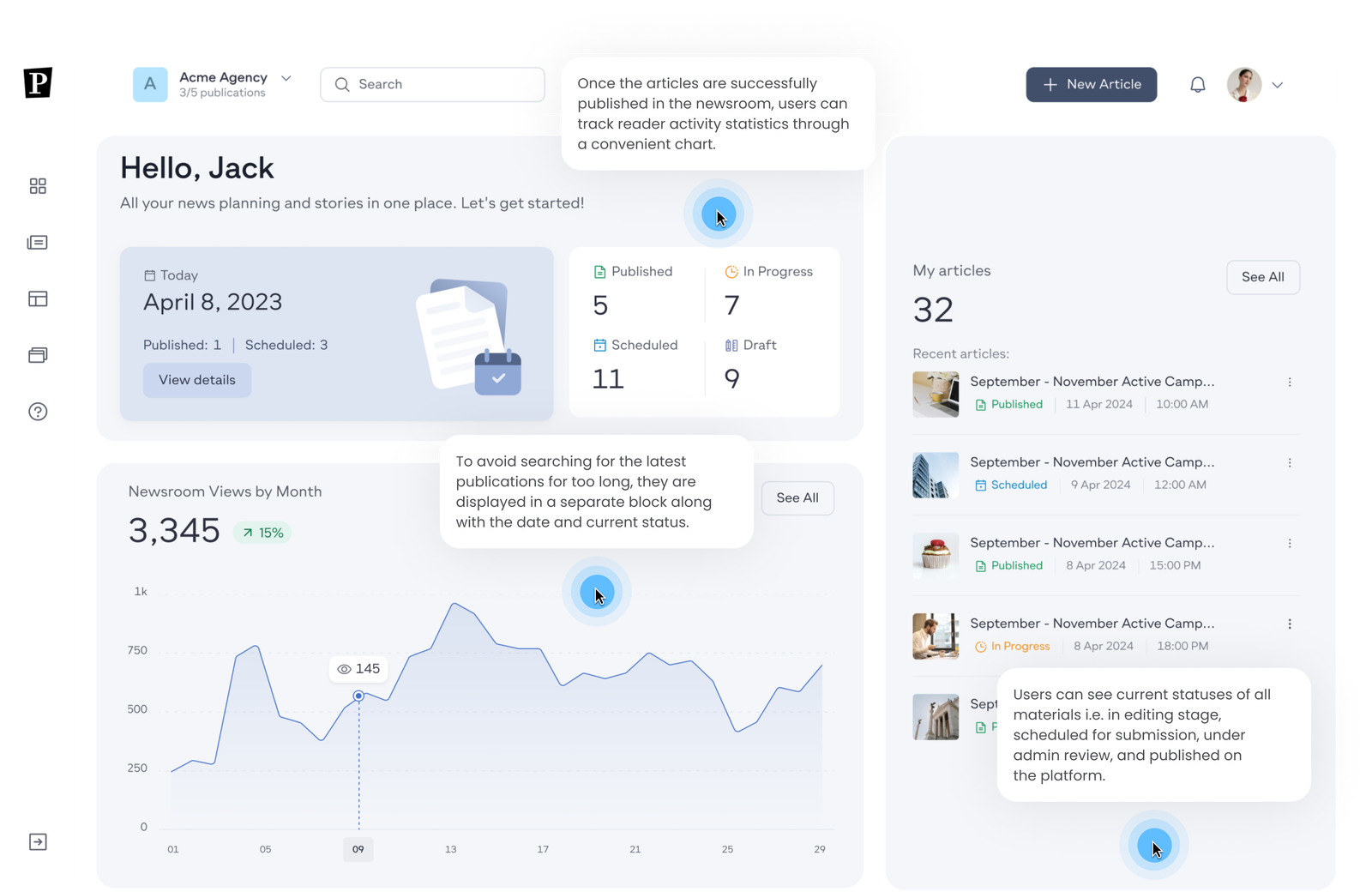 Home page