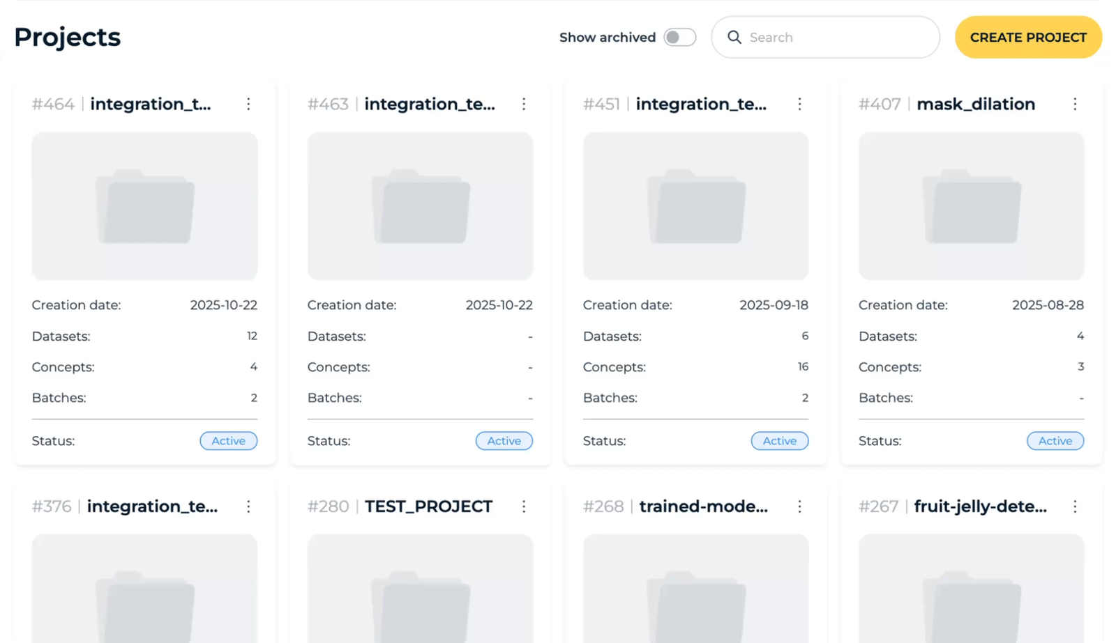 projects