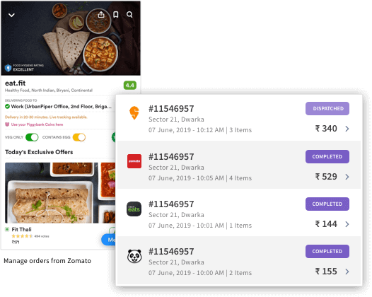 Online ordering