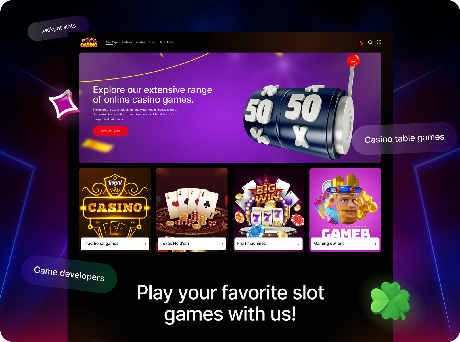 Online Casino Platform