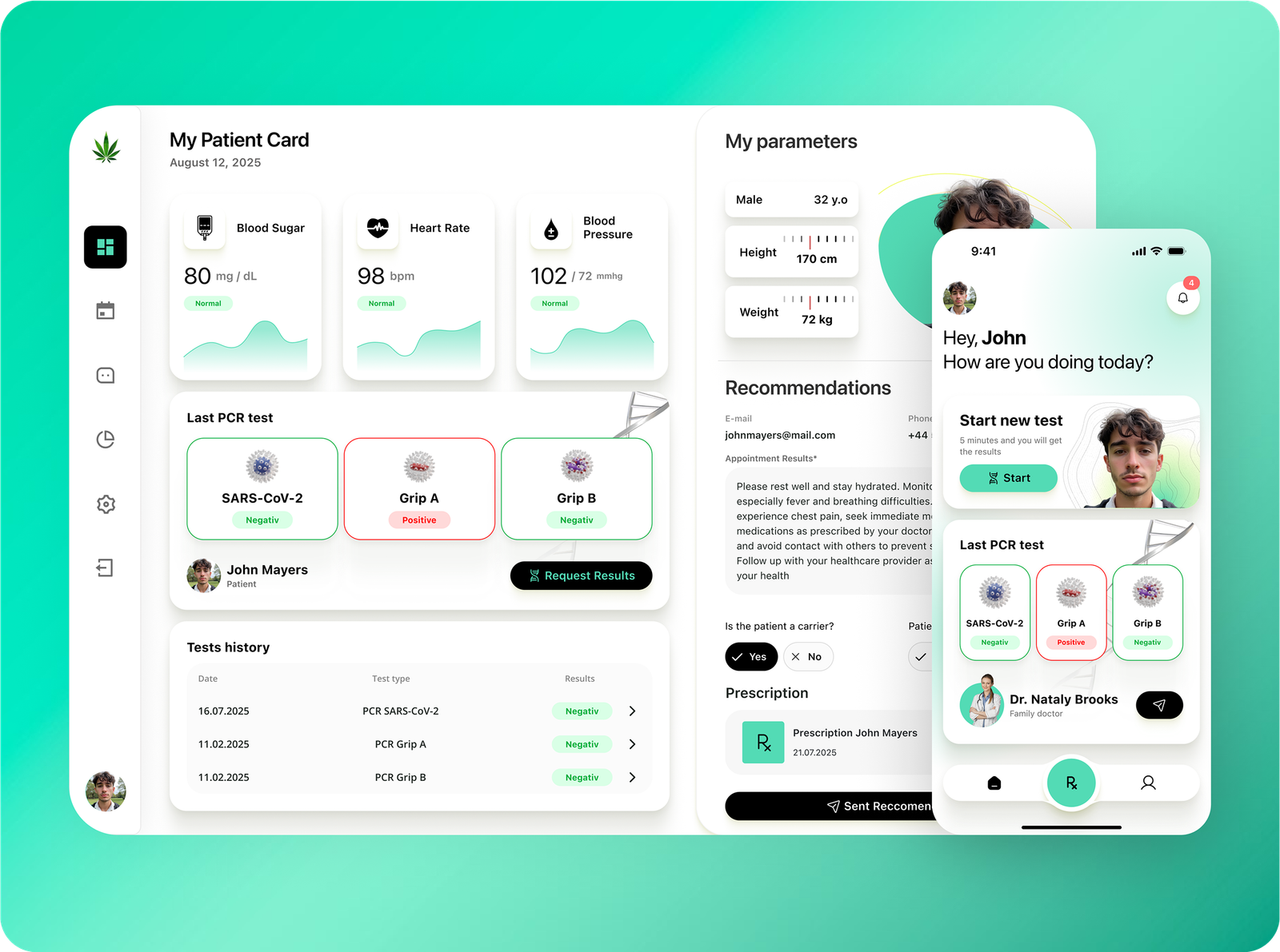 Patient Diary App
