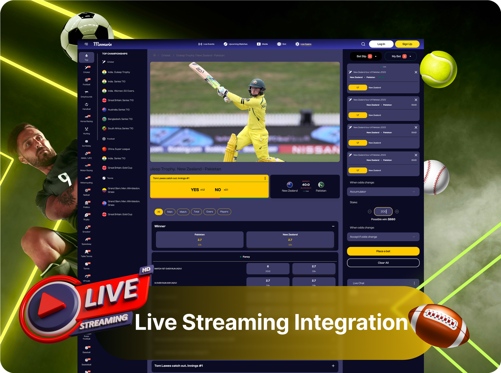 Sports Betting Platform