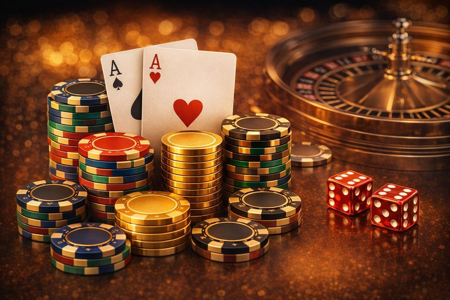 Illustration of developers building a gaming platform with code windows and live game interface previews