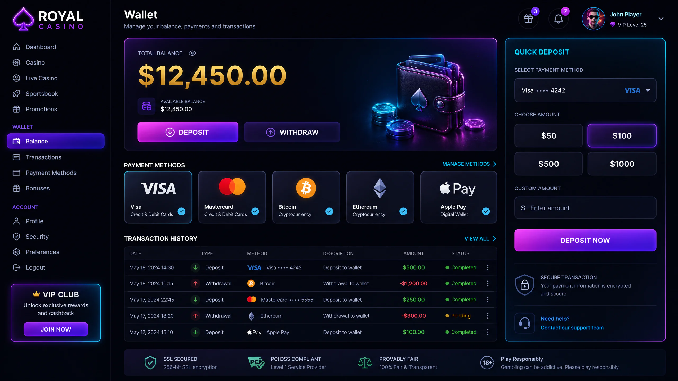 Cocoroza Web UI - Payments
