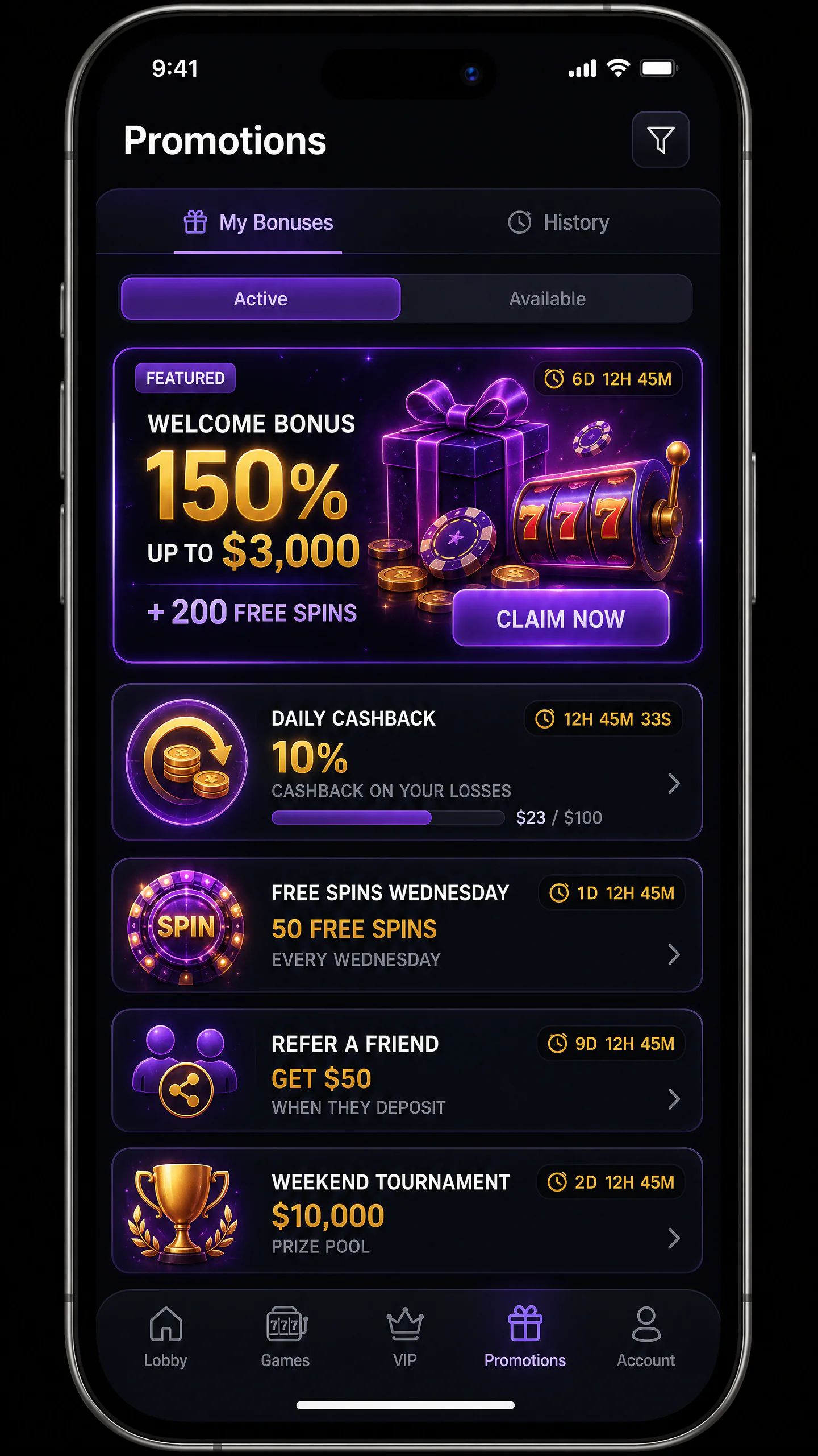 Mobile - Promos